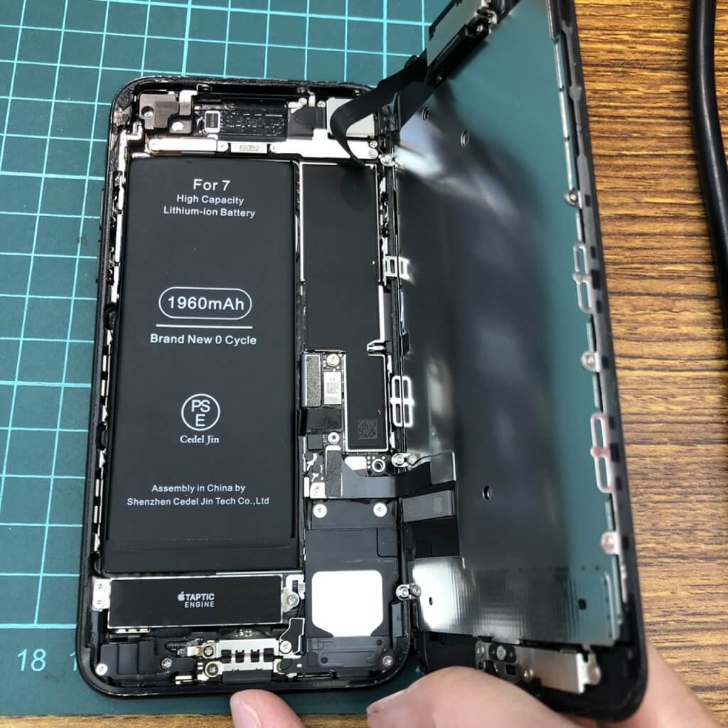 iPhone7 バッテリー交換