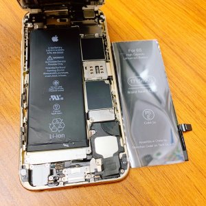 iphone6s バッテリー交換