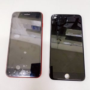 iphone8plus パネル交換