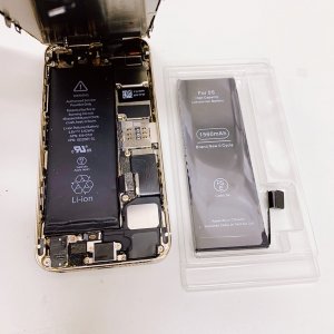 iphone5s バッテリー交換