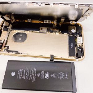 iPhone7 バッテリー交換