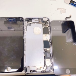 iphone6SPlus パネル交換
