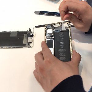 iPhone6sバッテリー交換修理