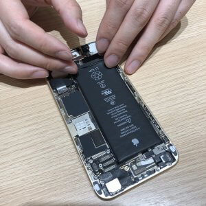 iPhone6バッテリー交換修理