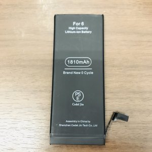 iPhone6 バッテリー交換 パネル、カメラ等、パーツ修理