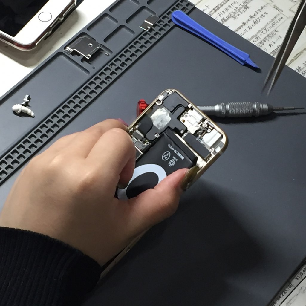 iPhone6 バッテリー交換