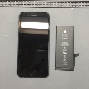 iPhone7 バッテリー交換
