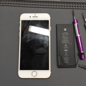 iPhone7 バッテリー交換
