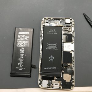 iPhone 6 バッテリー交換