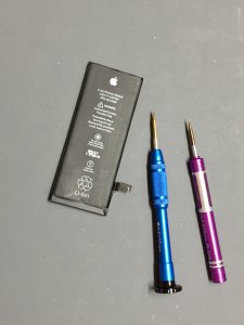 iPhone6plus　バッテリー交換
