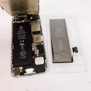 iphone5 バッテリー交換