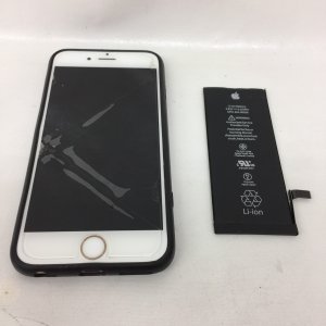 iPhone6s バッテリー交換修理