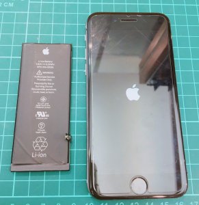 iPhone６Sバッテリー交換