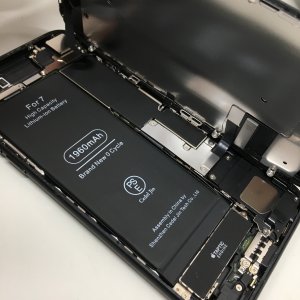 iphone7 バッテリー交換