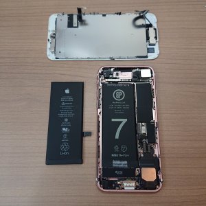 iPhone7 バッテリー交換