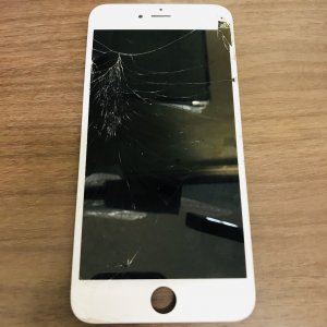 iPhone6SP ガラスパネル交換