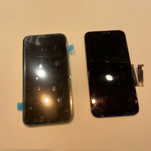 iPhoneXRフロントパネル交換修理
