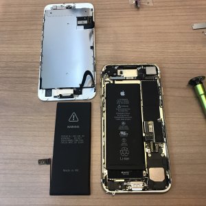 iPhone7 バッテリー交換