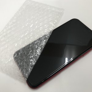 iPhoneXR　フロントパネル交換+強化ガラス貼り付け