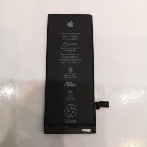 iPhone  6 バッテリー交換