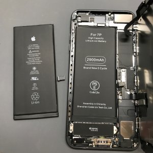 iPhone 7 Plus バッテリー交換