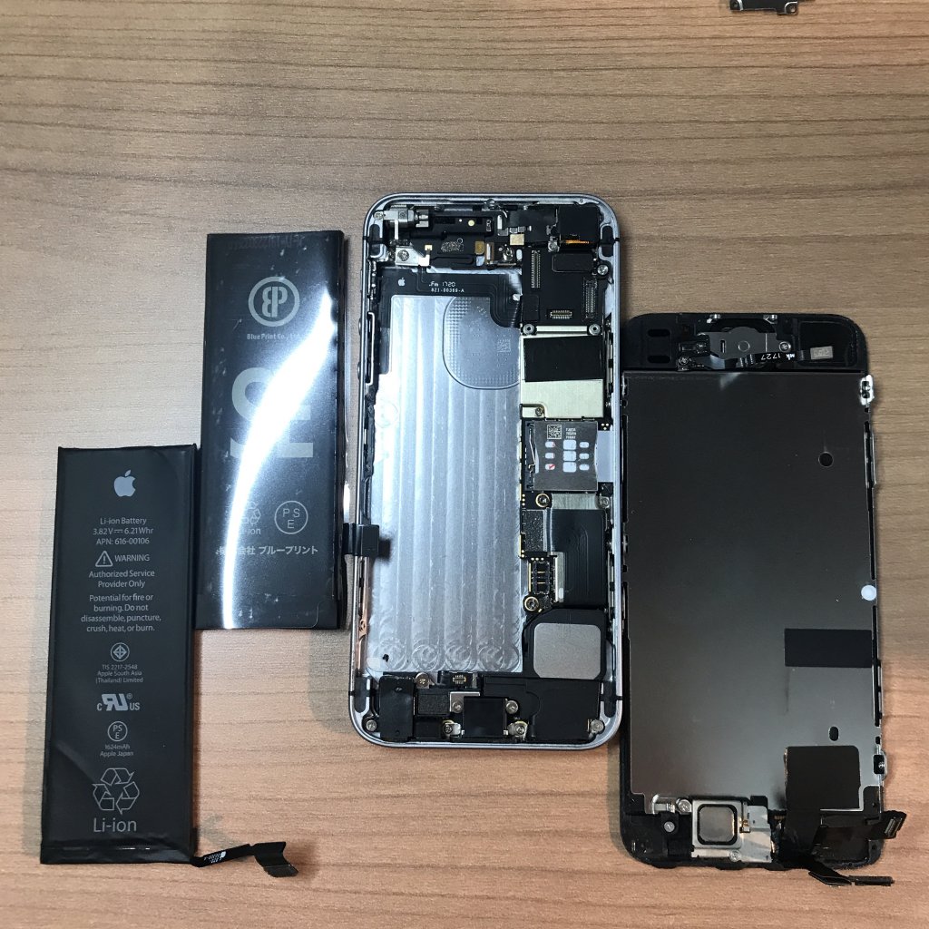 iPhone SE バッテリー交換