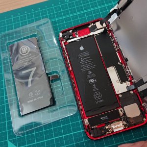 iPhone7 バッテリー交換