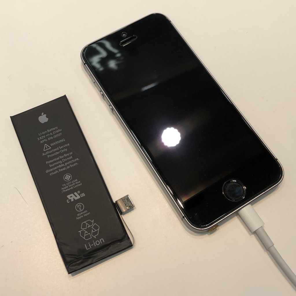 iPhoneSEバッテリー交換修理