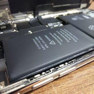 iPhoneXのバッテリー