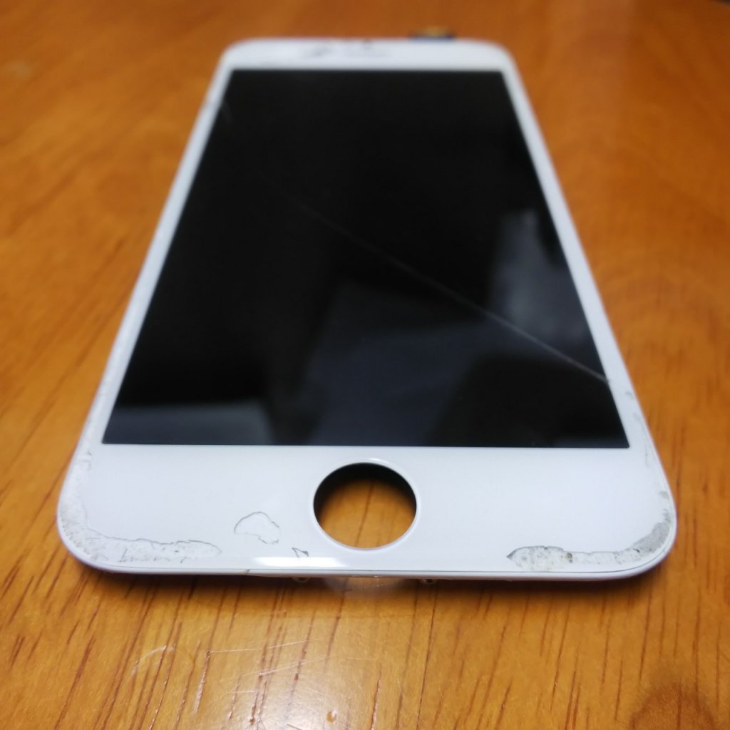 iPhone6フロントガラス修理