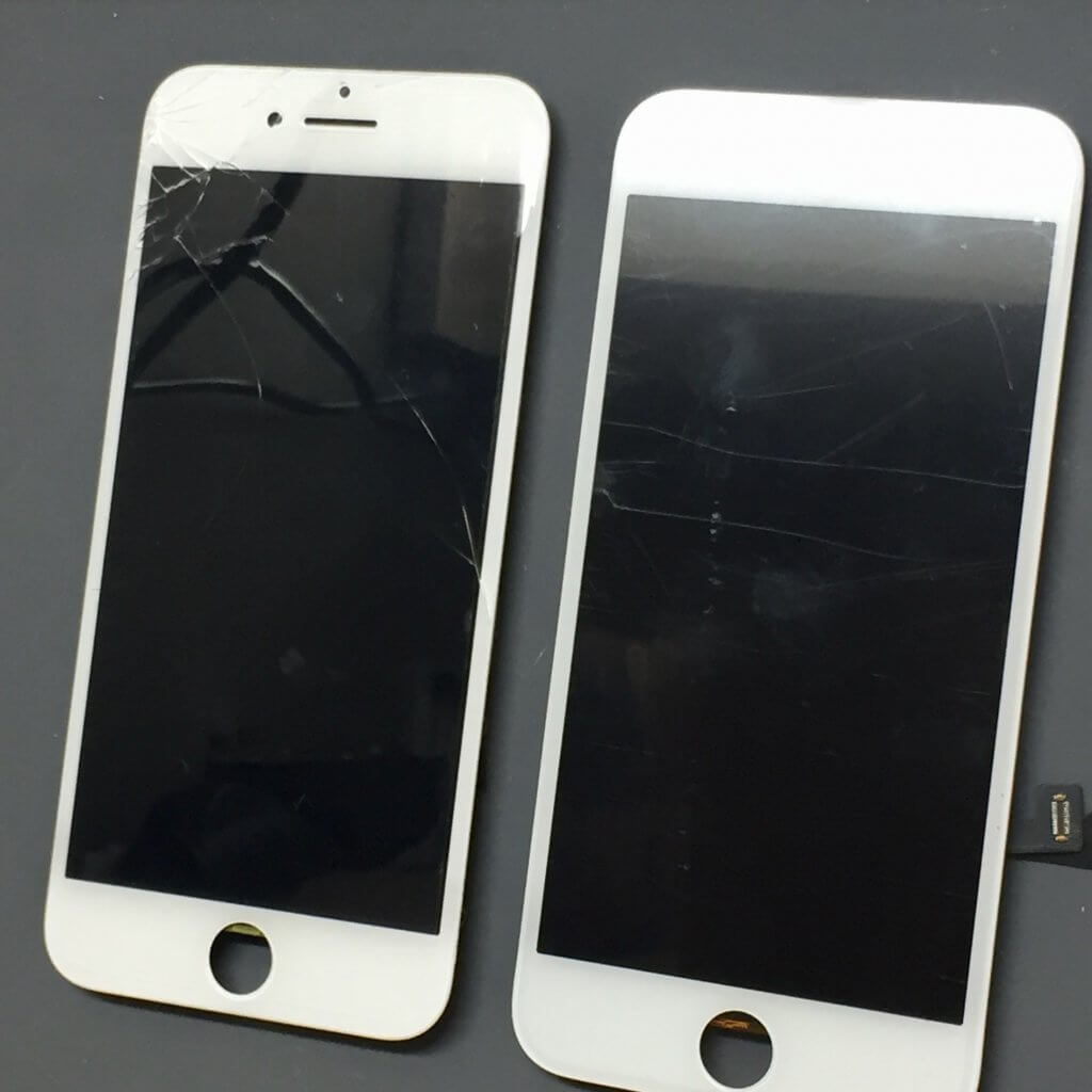 iPhone7 ガラスパネル交換