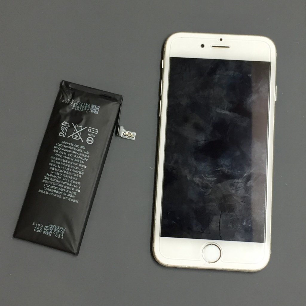 iPhone6S バッテリー交換