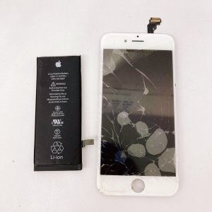 iPhone6 バッテリー交換＆フロントパネル交換修理