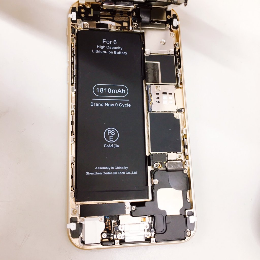 iPhone6バッテリー交換