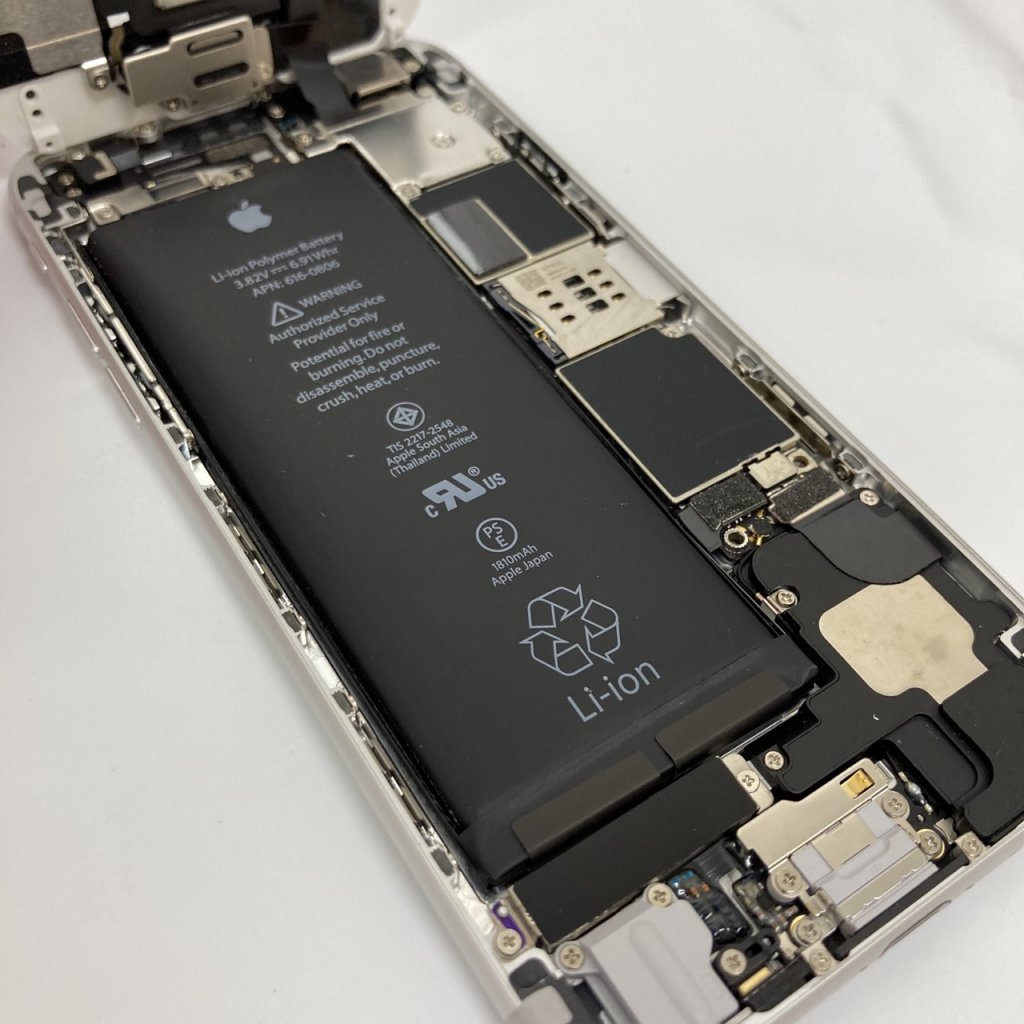 iPhone6 バッテリー交換