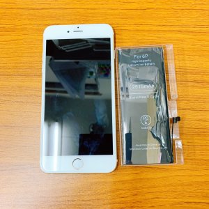 iphone6plus バッテリー交換