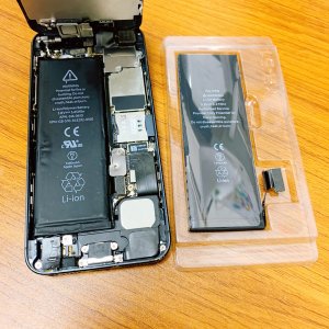 iphone5 バッテリー交換