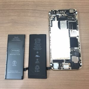 iPhone6 バッテリー交換