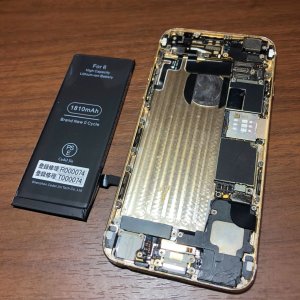 iPhone6 バッテリー交換