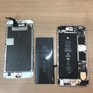 iPhone6SPlus バッテリー交換