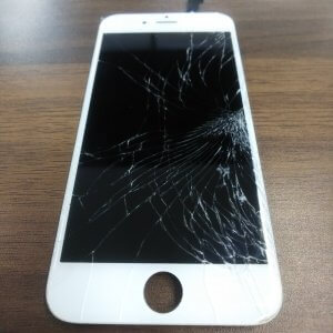 iPhone6フロントガラス割れ修理
