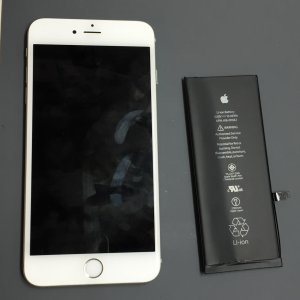 iPhone6SPlus バッテリー交換