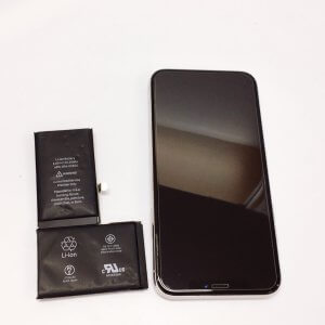 iPhone X バッテリー交換