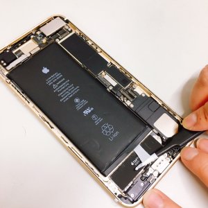iPhone7plus バッテリー交換
