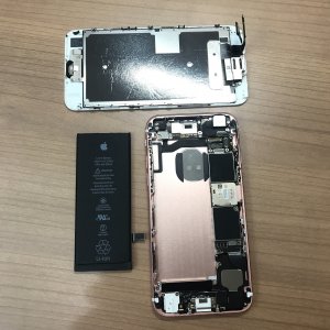 iPhone6s バッテリー交換