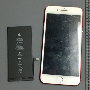 iPhone7+ バッテリー交換