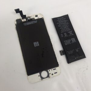 iPhone 5S 液晶+バッテリー交換