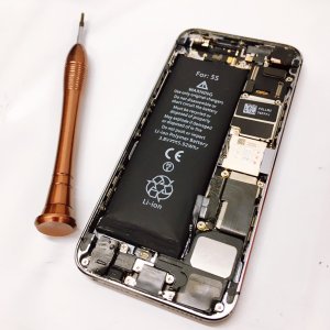 iPhone5s バッテリー交換