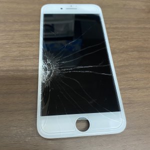 iPhone8  ガラスパネル交換修理