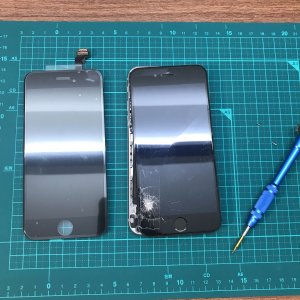 iPhone6 フロントパネル交換